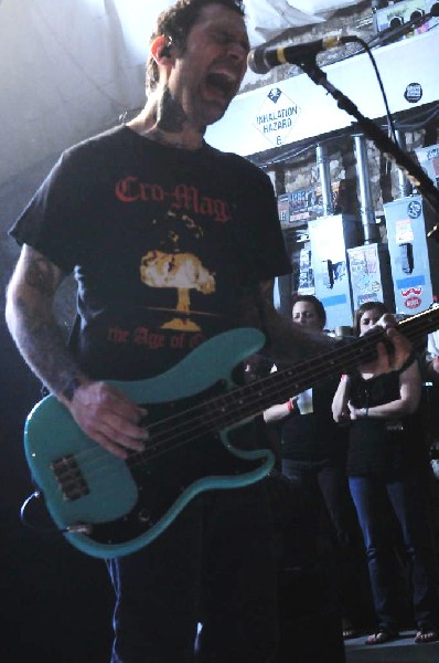 Rise Against at Stubb's BarBQ, Austin, Texas April 19, 2011 - photo by Jeff