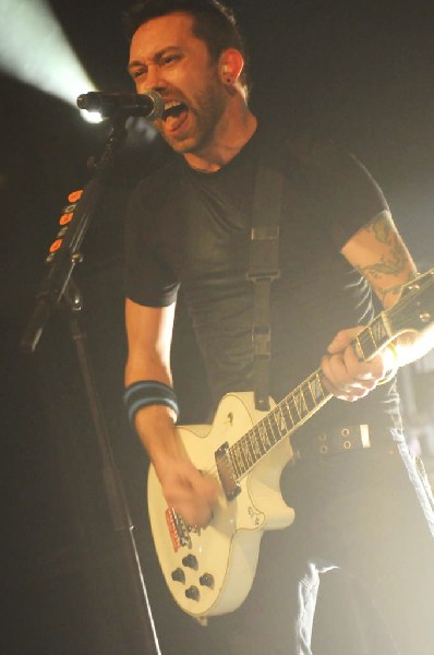 Rise Against at Stubb's BarBQ, Austin, Texas April 19, 2011 - photo by Jeff