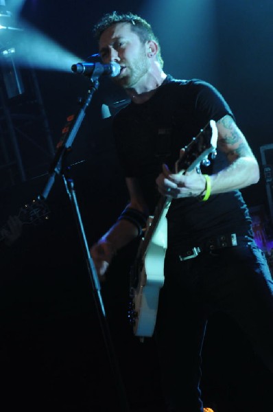 Rise Against at Stubb's BarBQ, Austin, Texas April 19, 2011 - photo by Jeff