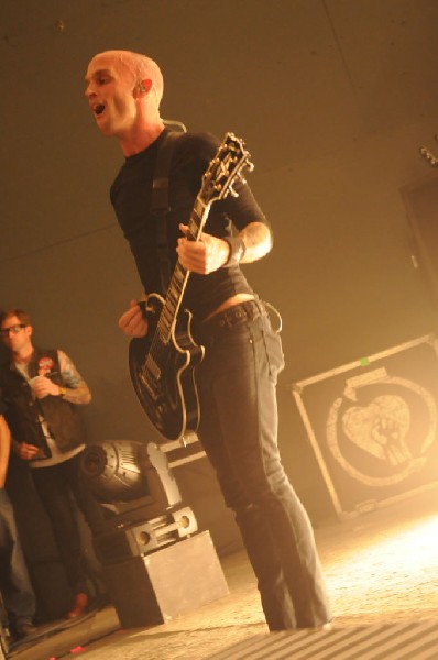 Rise Against at Stubb's BarBQ, Austin, Texas April 19, 2011 - photo by Jeff