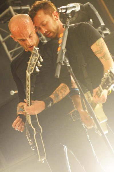 Rise Against at Stubb's BarBQ, Austin, Texas April 19, 2011 - photo by Jeff