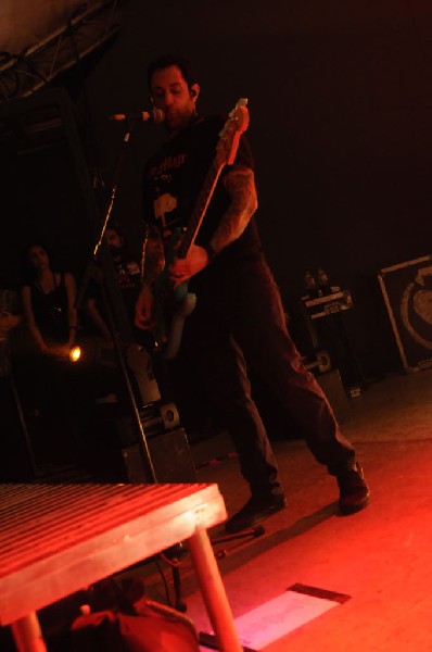 Rise Against at Stubb's BarBQ, Austin, Texas April 19, 2011 - photo by Jeff