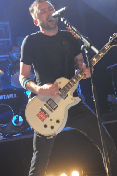 Rise Against at Stubb's BarBQ, Austin, Texas April 19, 2011 - photo by Jeff