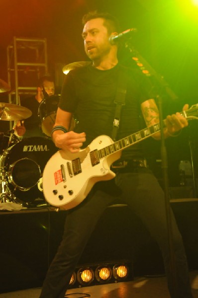 Rise Against at Stubb's BarBQ, Austin, Texas April 19, 2011 - photo by Jeff