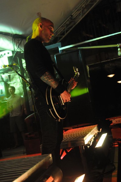 Rise Against at Stubb's BarBQ, Austin, Texas April 19, 2011 - photo by Jeff