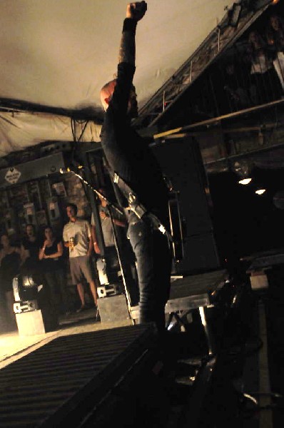 Rise Against at Stubb's BarBQ, Austin, Texas April 19, 2011 - photo by Jeff