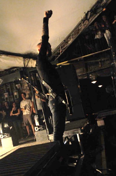 Rise Against at Stubb's BarBQ, Austin, Texas April 19, 2011 - photo by Jeff