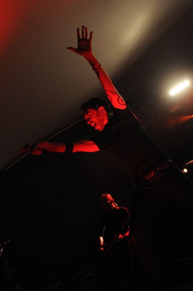 Rise Against at Stubb's BarBQ, Austin, Texas April 19, 2011 - photo by Jeff