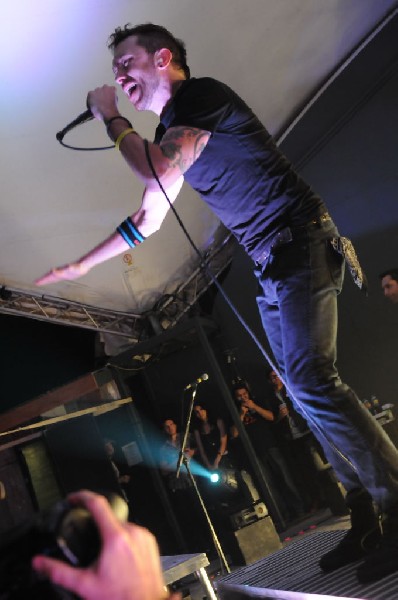 Rise Against at Stubb's BarBQ, Austin, Texas April 19, 2011 - photo by Jeff