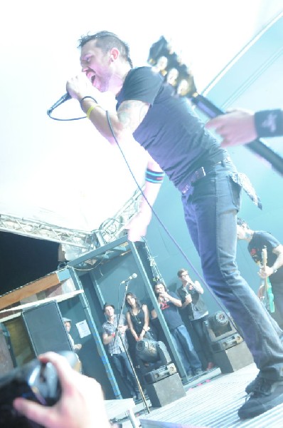 Rise Against at Stubb's BarBQ, Austin, Texas April 19, 2011 - photo by Jeff