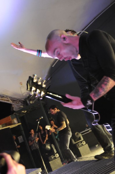 Rise Against at Stubb's BarBQ, Austin, Texas April 19, 2011 - photo by Jeff