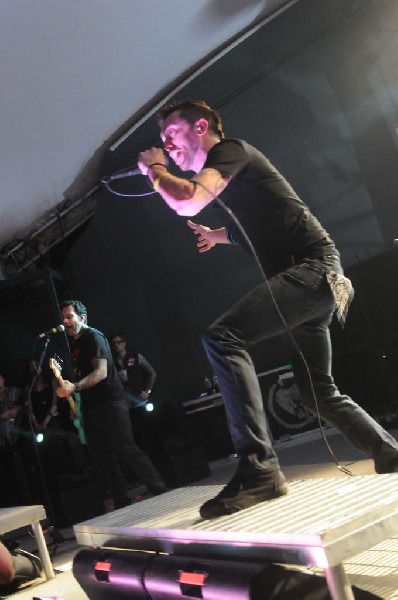 Rise Against at Stubb's BarBQ, Austin, Texas April 19, 2011 - photo by Jeff