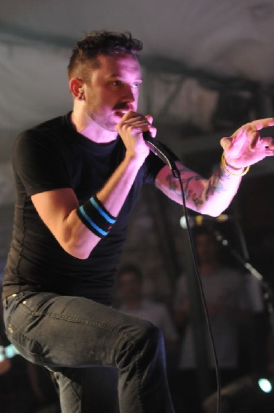 Rise Against at Stubb's BarBQ, Austin, Texas April 19, 2011 - photo by Jeff