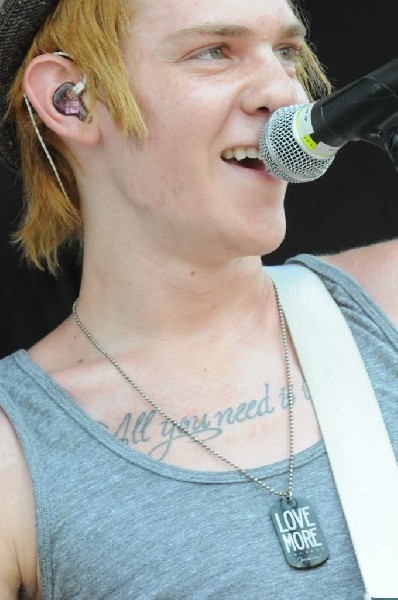 A Rocket To The Moon at Warped Festival, San Antonio, Texas