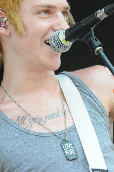 A Rocket To The Moon at Warped Festival, San Antonio, Texas