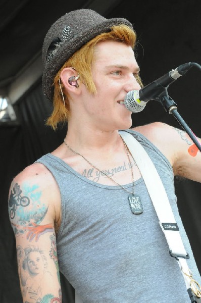 A Rocket To The Moon at Warped Festival, San Antonio, Texas