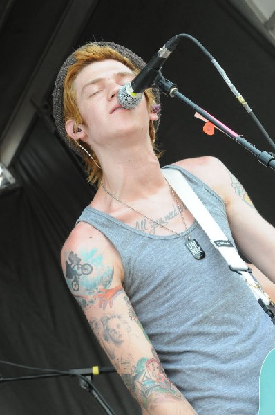 A Rocket To The Moon at Warped Festival, San Antonio, Texas