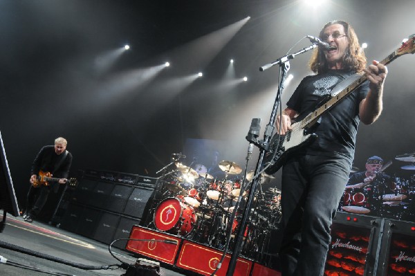 Rush at the Frank Erwin Center, Austin, Texas