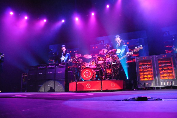 Rush at the Frank Erwin Center, Austin, Texas