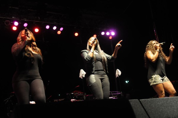 SWV - Sisters With Voices at Austin Urban Music Festival, Butler Park, Aust