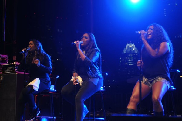 SWV - Sisters With Voices at Austin Urban Music Festival, Butler Park, Aust