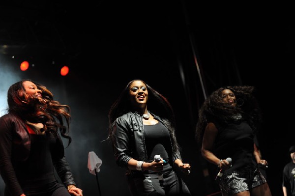 SWV - Sisters With Voices at Austin Urban Music Festival, Butler Park, Aust