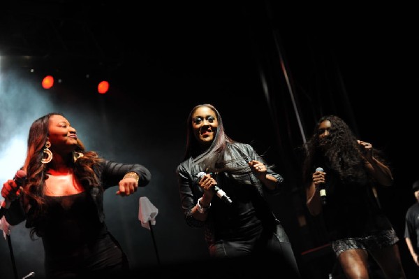 SWV - Sisters With Voices at Austin Urban Music Festival, Butler Park, Aust