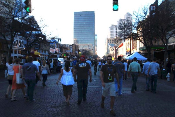 Street scenes from Austin's SXSW 2008