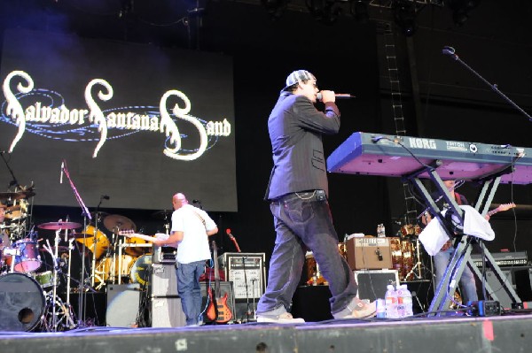 Salvador Santana Band at the Verizon Wireless Amphitheater
