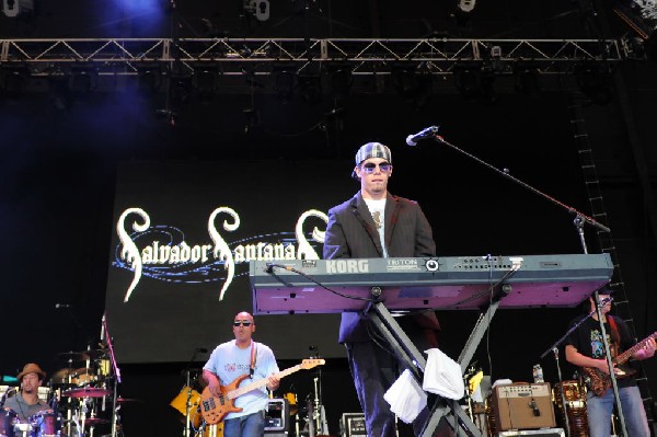 Salvador Santana Band at the Verizon Wireless Amphitheater