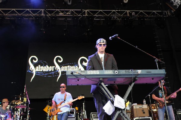 Salvador Santana Band at the Verizon Wireless Amphitheater