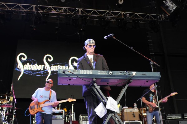 Salvador Santana Band at the Verizon Wireless Amphitheater
