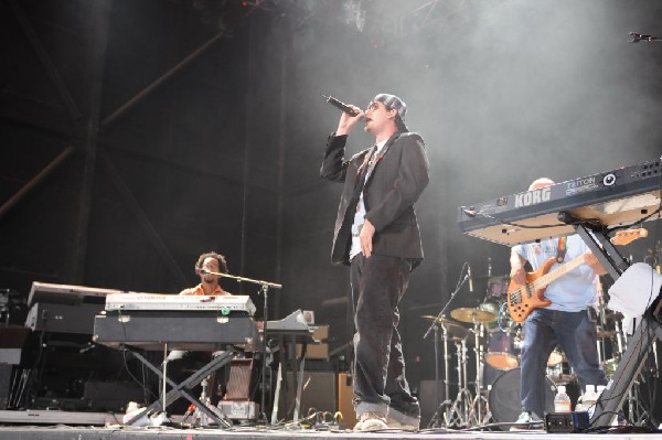 Salvador Santana Band at the Verizon Wireless Amphitheater