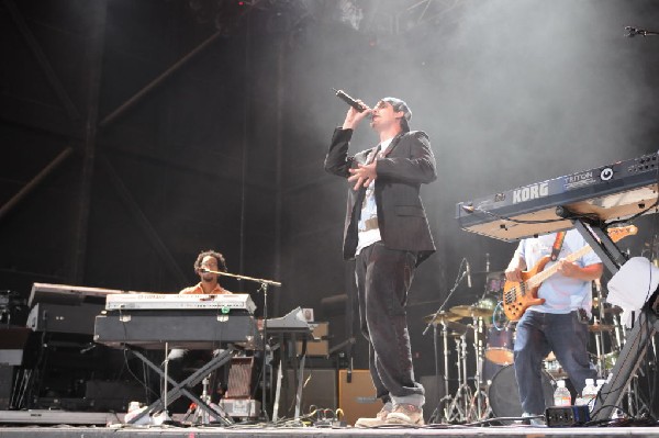 Salvador Santana Band at the Verizon Wireless Amphitheater