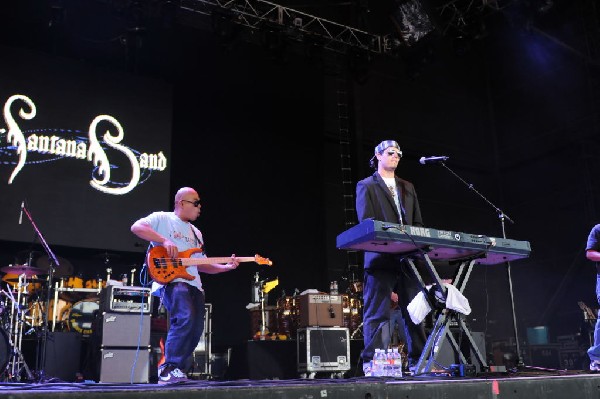 Salvador Santana Band at the Verizon Wireless Amphitheater