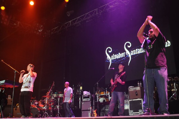 Salvador Santana Band at the Verizon Wireless Amphitheater