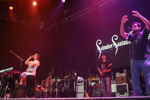 Salvador Santana Band at the Verizon Wireless Amphitheater