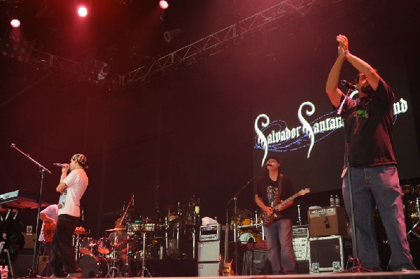 Salvador Santana Band at the Verizon Wireless Amphitheater