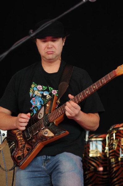 Salvador Santana Band at the Verizon Wireless Amphitheater