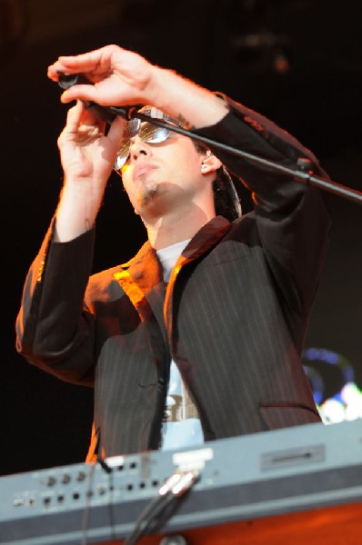 Salvador Santana Band at the Verizon Wireless Amphitheater