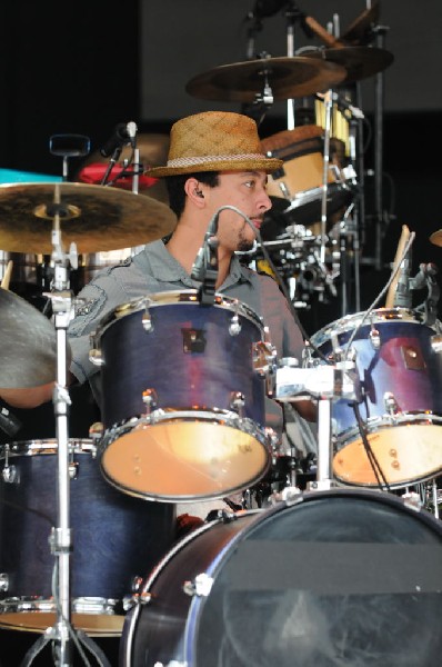 Salvador Santana Band at the Verizon Wireless Amphitheater