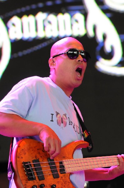 Salvador Santana Band at the Verizon Wireless Amphitheater