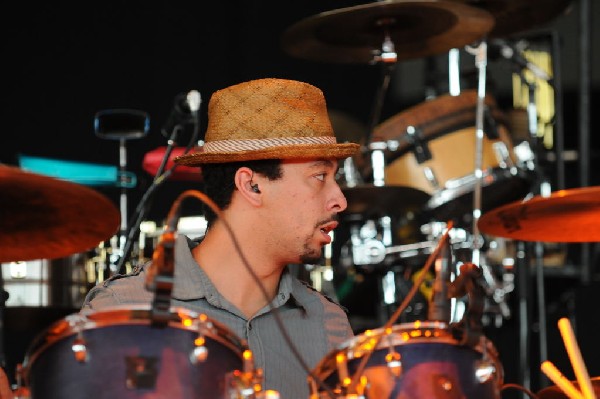 Salvador Santana Band at the Verizon Wireless Amphitheater