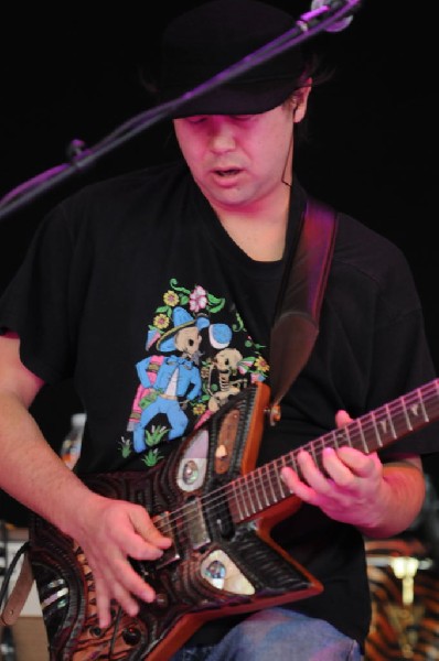 Salvador Santana Band at the Verizon Wireless Amphitheater