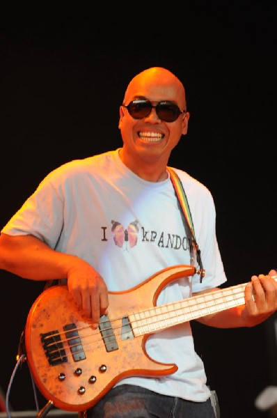 Salvador Santana Band at the Verizon Wireless Amphitheater