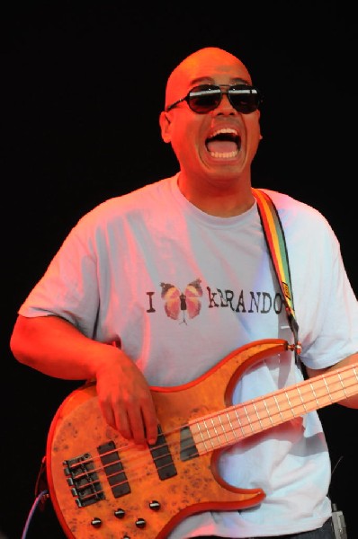 Salvador Santana Band at the Verizon Wireless Amphitheater