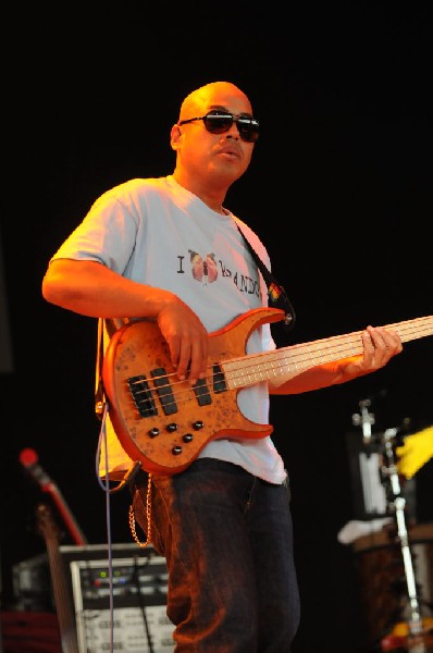 Salvador Santana Band at the Verizon Wireless Amphitheater