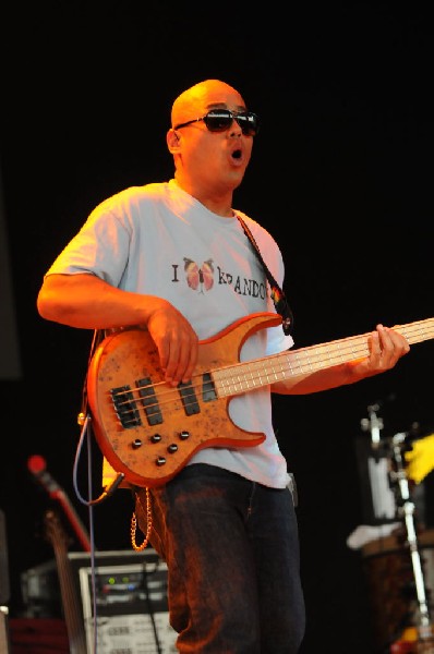 Salvador Santana Band at the Verizon Wireless Amphitheater