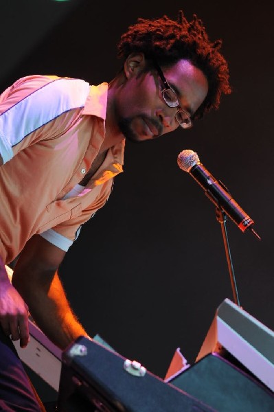 Salvador Santana Band at the Verizon Wireless Amphitheater