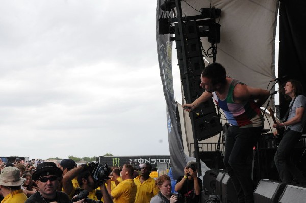 Say Anything on the Highway 1 Stage, Warped Tour, Verizon Wireless Amphithe
